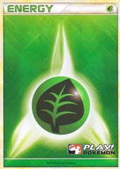 Grass Energy - 2010 Crosshatch Holo Play! Pokemon PROMO